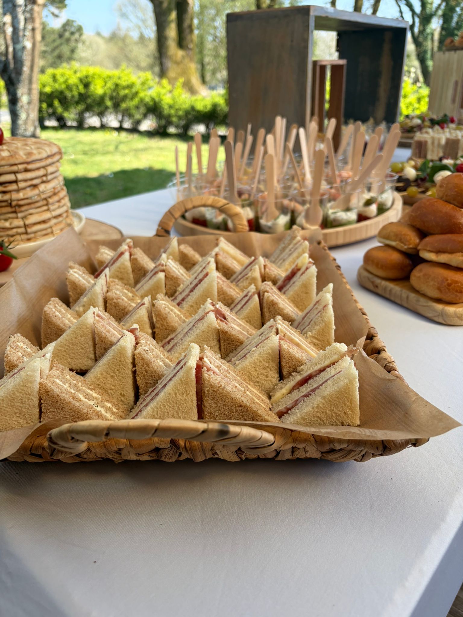 Table buffet événementiel